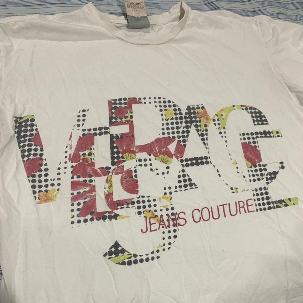 Vintage VERSACE oversized graphic T shirt